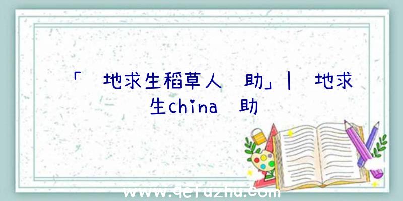 「绝地求生稻草人辅助」|绝地求生china辅助